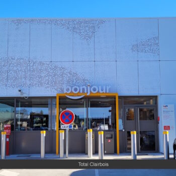 Total Clairbois - Image perforation Dampere (2) Total Clairbois - Image perforation Dampere (2)